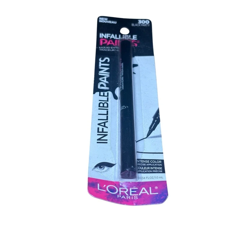 LOreal Paris Infallible‎ Paints Liquid Eyeliner 300 in Black Party Waterproof